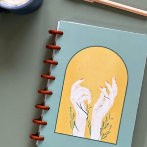 agenda perpetua 2027 con pastas blandas laminadas en mate y hojas intercambiables