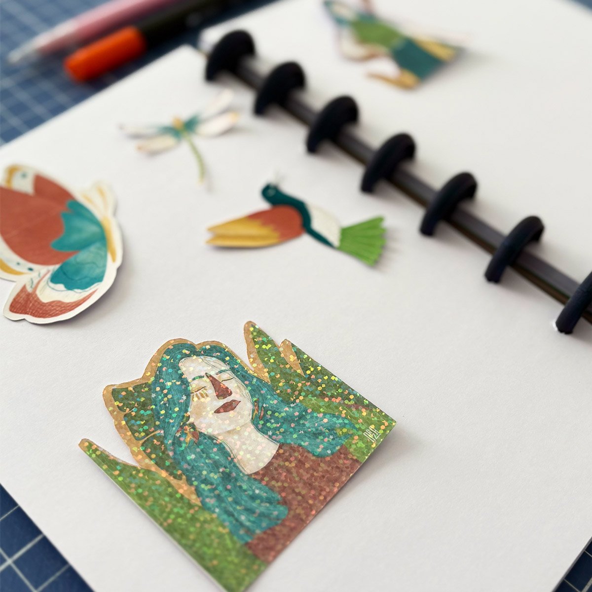 Pack de pegatinas laminadas